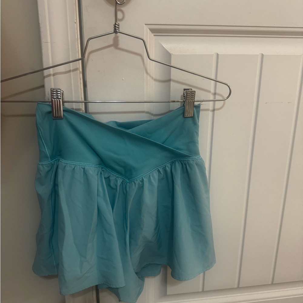 Blue offline shorts